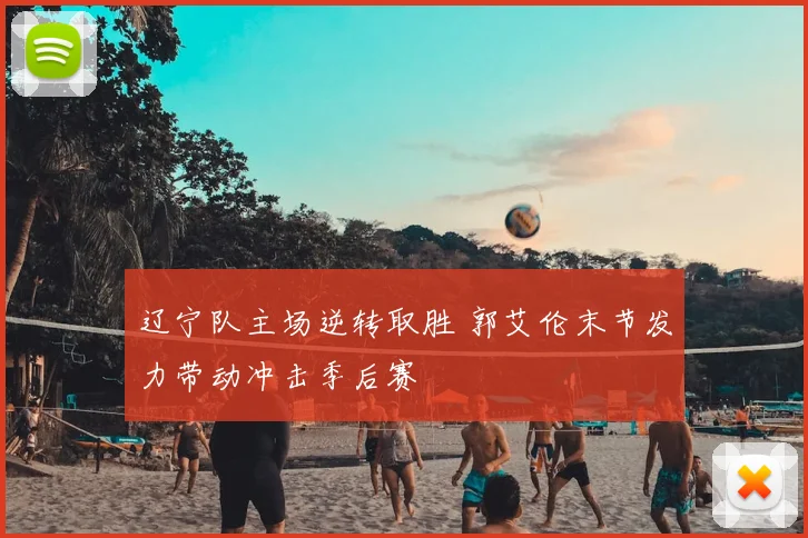 辽宁队主场逆转取胜 郭艾伦末节发力带动冲击季后赛